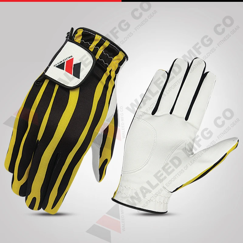 Дамские перчатки для гольфа с логотипом тигра на заказ/мягкие спортивные упражнения из