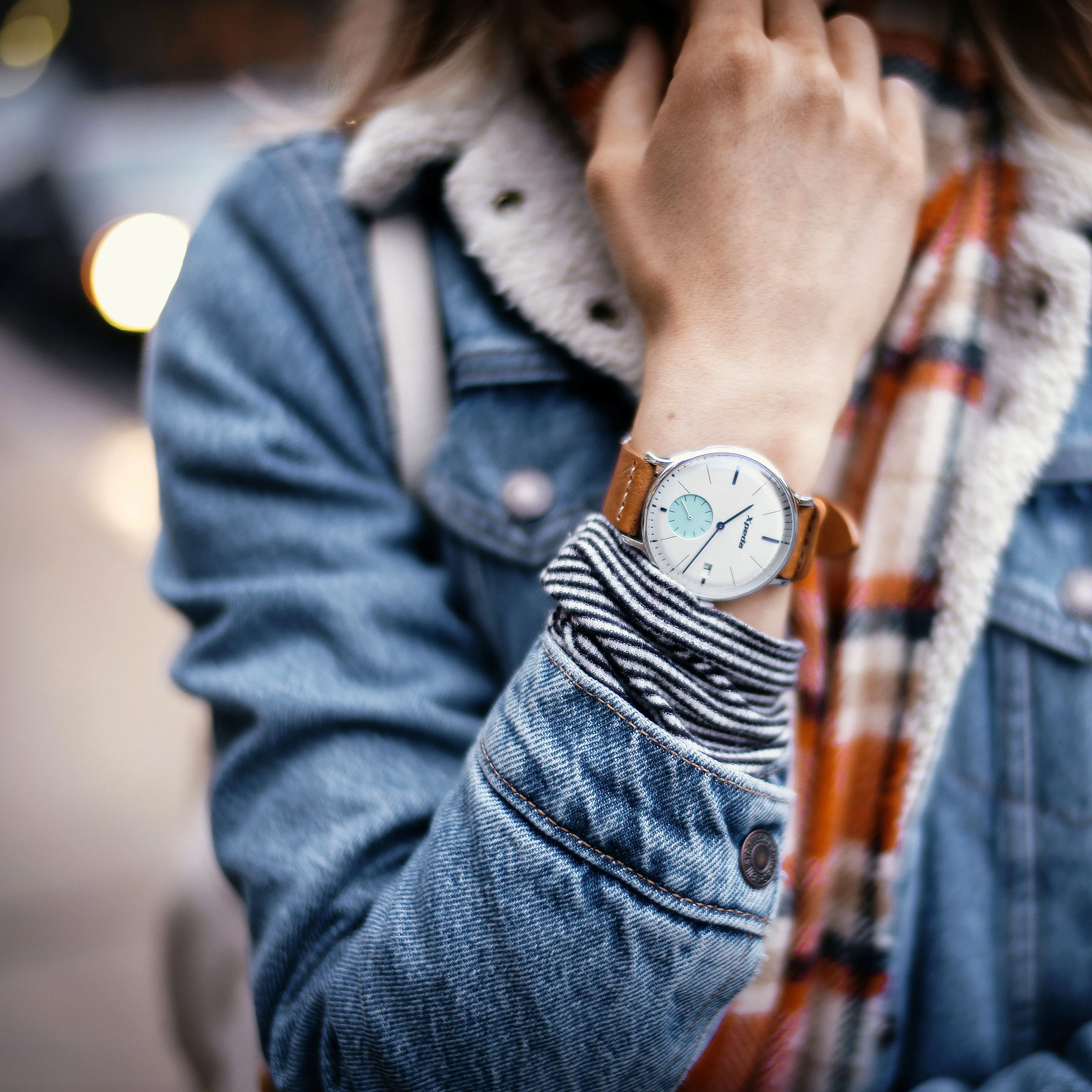 TIMEBOX TC809E Customize low MOQ women luxury rose quartz watch dial leather wrist watch custom watch case stainless steel 316l