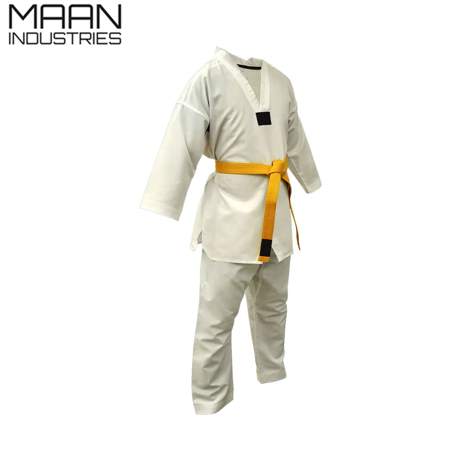 White Taekwondo Uniforms Student Tae Kwon Do Karate Judo Clothes Children Adult Kids Men Women Long Sleeve TKD Clothing
