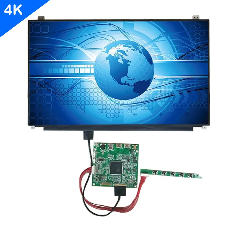 15,6 дюймовый 4K 3840*2160 UHD экран ЖК-дисплей портативный монитор плата управления драйвером HD-MI DP USB