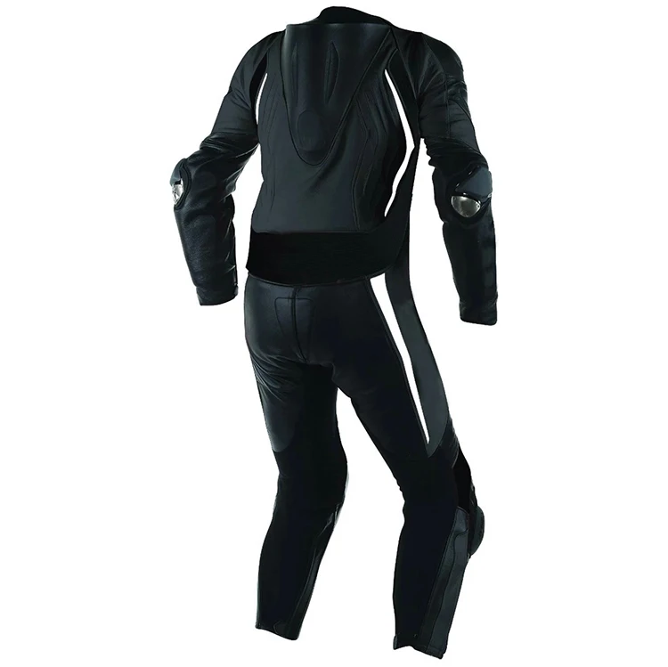 Motorbike Suit Set Genuine New Fashion Racing Men Motorbike Leather Suit Top Quality Motorcycle Racing Leather Suit