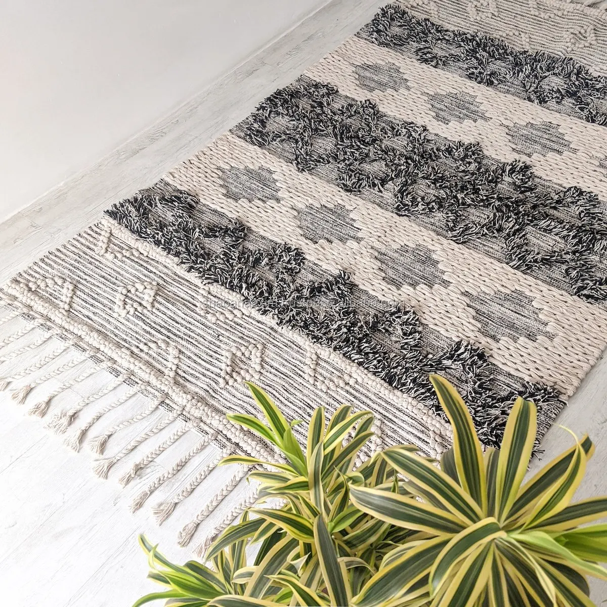 Коврик из марокканского хлопка