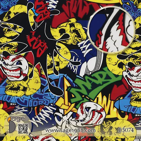 Тайваньская гидрографическая пленка хорошего качества с узорами дизайнеров