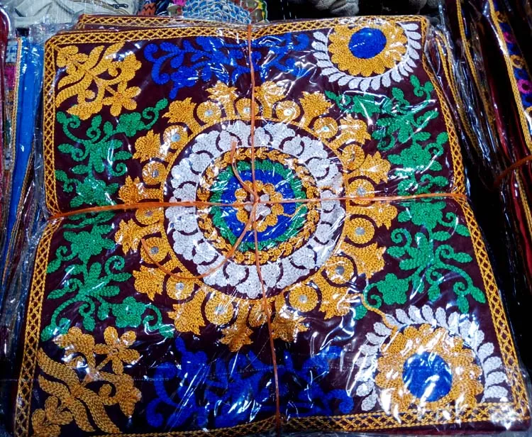 online shopping Embroidered Cushion Cover Pillow Case Decorative Embroidery Cushions & Pillows factory in India manufacturers