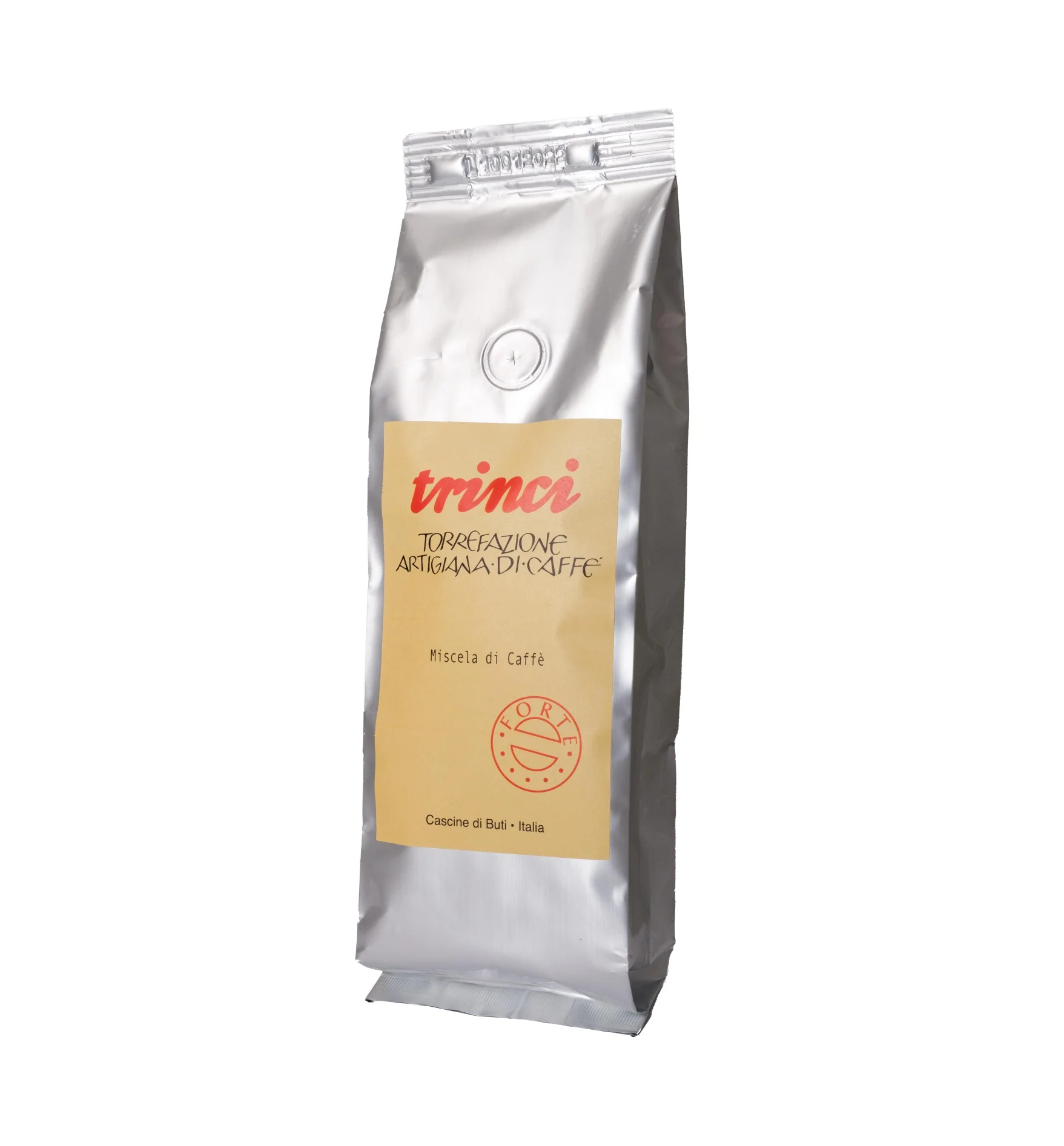 PRIVATE LABEL Made in Italy roasted Coffee beans blend FORTE 250g