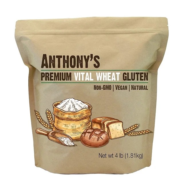 
High protein Low Price Natural Vital Wheat Gluten 