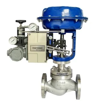 COVNA PN 16 Stainless steel Pneumatic Actuator Globe Control Valve