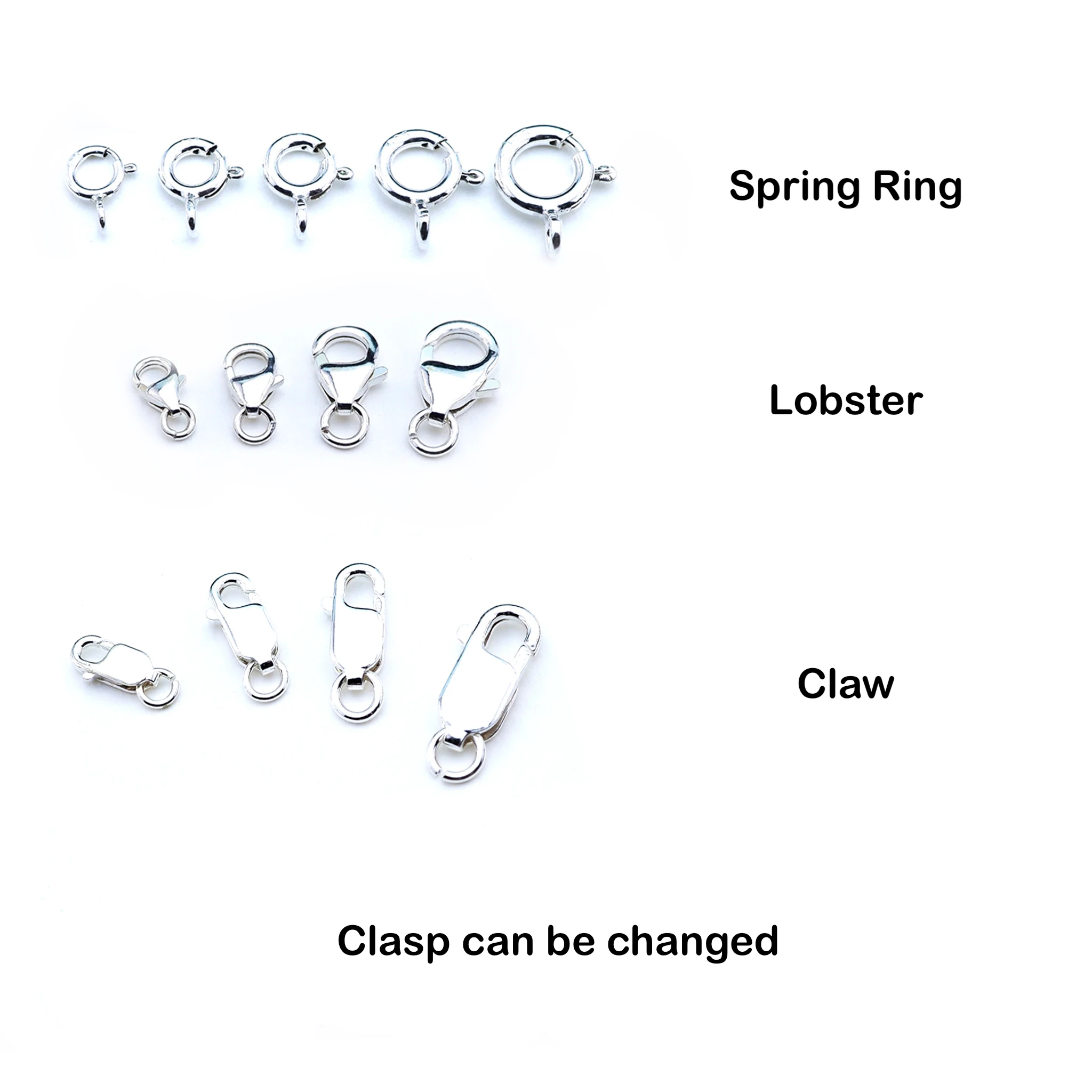 Женская цепочка из серебра 925 пробы с бусинами ожерелье сверкающих бусин бриллиантами Таиланда