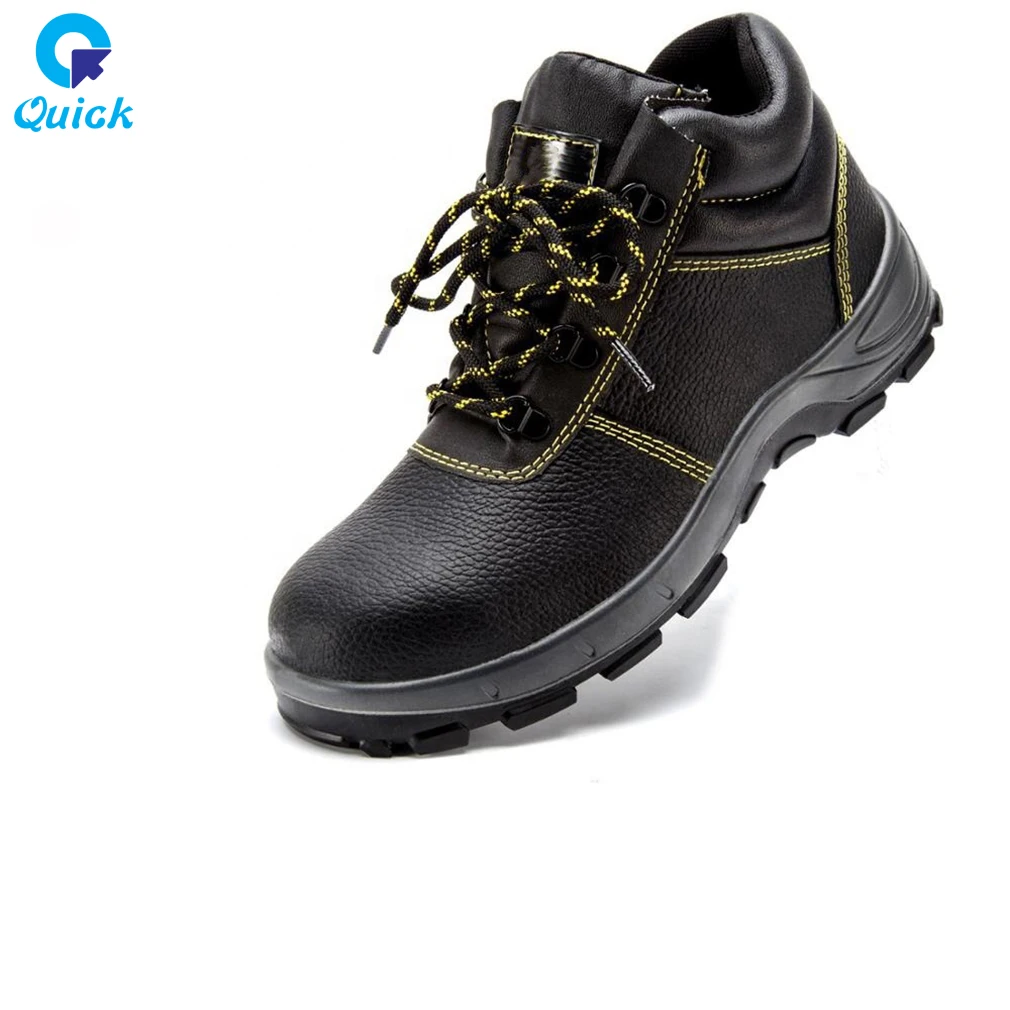 Anti-smashing anti-smashing anti-static PU injection molding wear-resistant safety shoes high quality waterproof customized logo