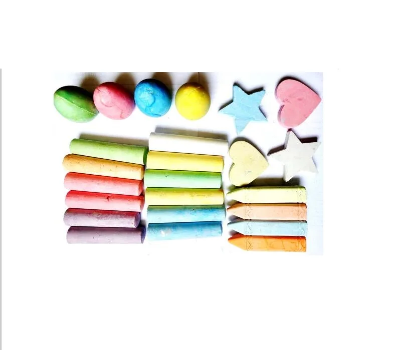  high quality cheap price kids Irregular Shape street promotion gift 24pcs sidewalk