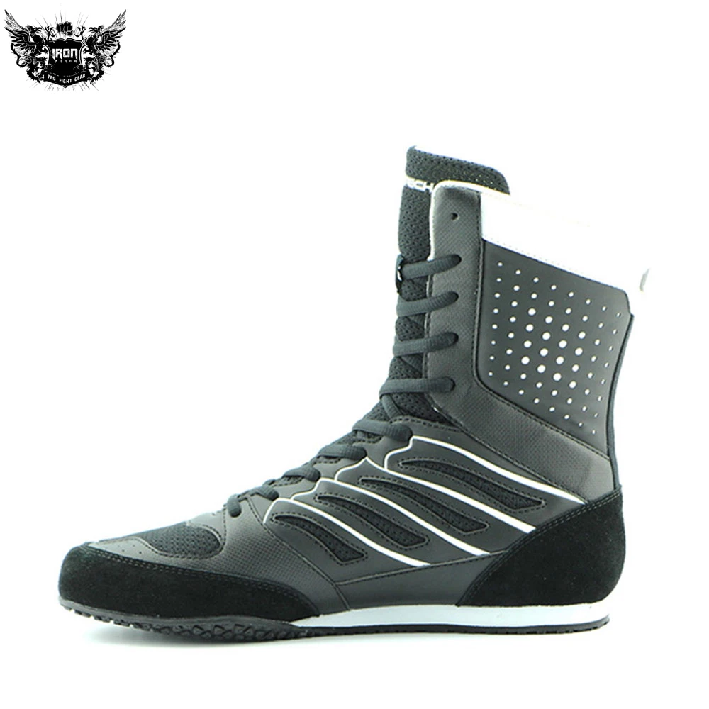 Latest Designs 2021 Breathable Non Slip Shoes Mesh Professional Boxing Shoes Wrestling Shoes for Men & Women