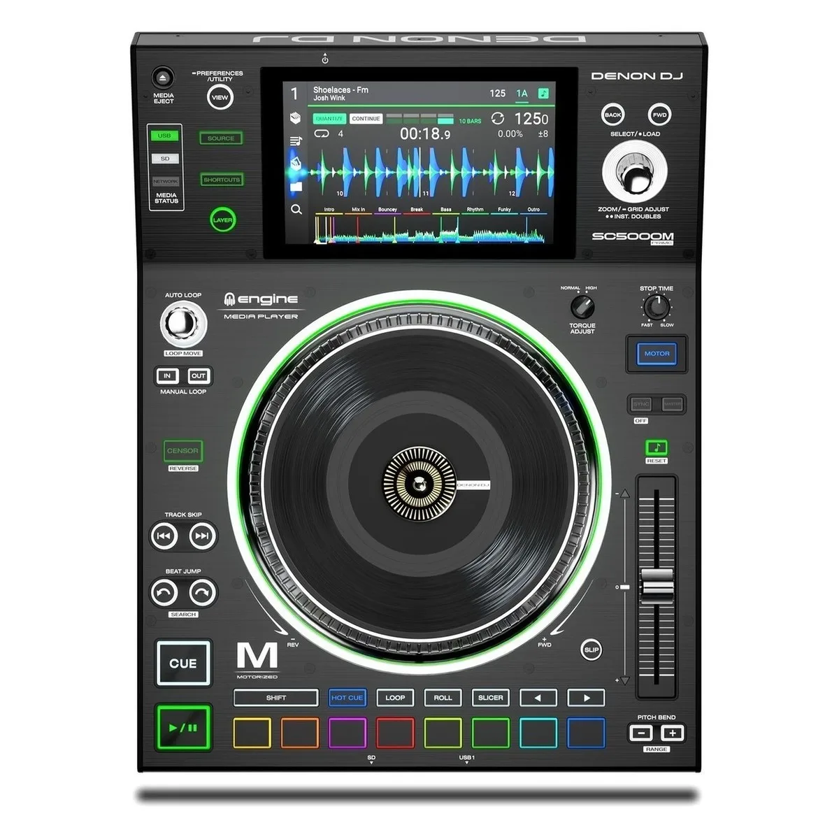 New Denon SC5000M Prime DJ Media Player X1800 Prime DJ Mixer
