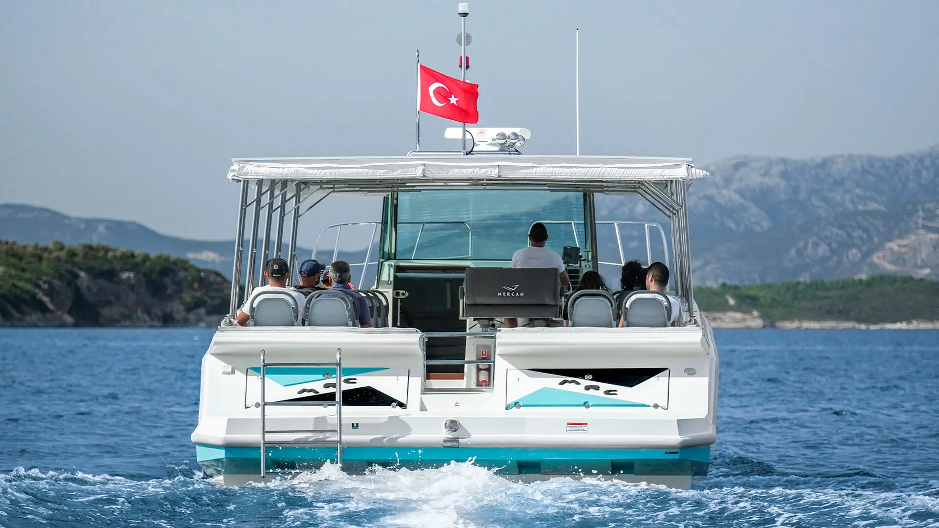 
New Design Professional Boat / Passenger Boat, Dive Boat, Trip Boat with GRP Boat / STARK 45C with cabin 