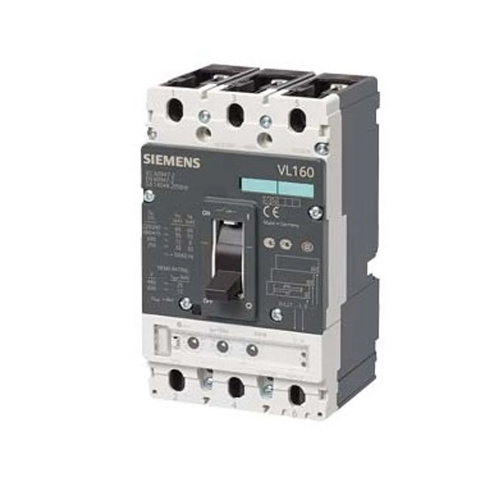 Circuit Breaker 3VL2716-2SB33-0AA0 VL160H High Breaking Capacity Icu 70kA, 415V AC 3-Pole Circuit Breaker