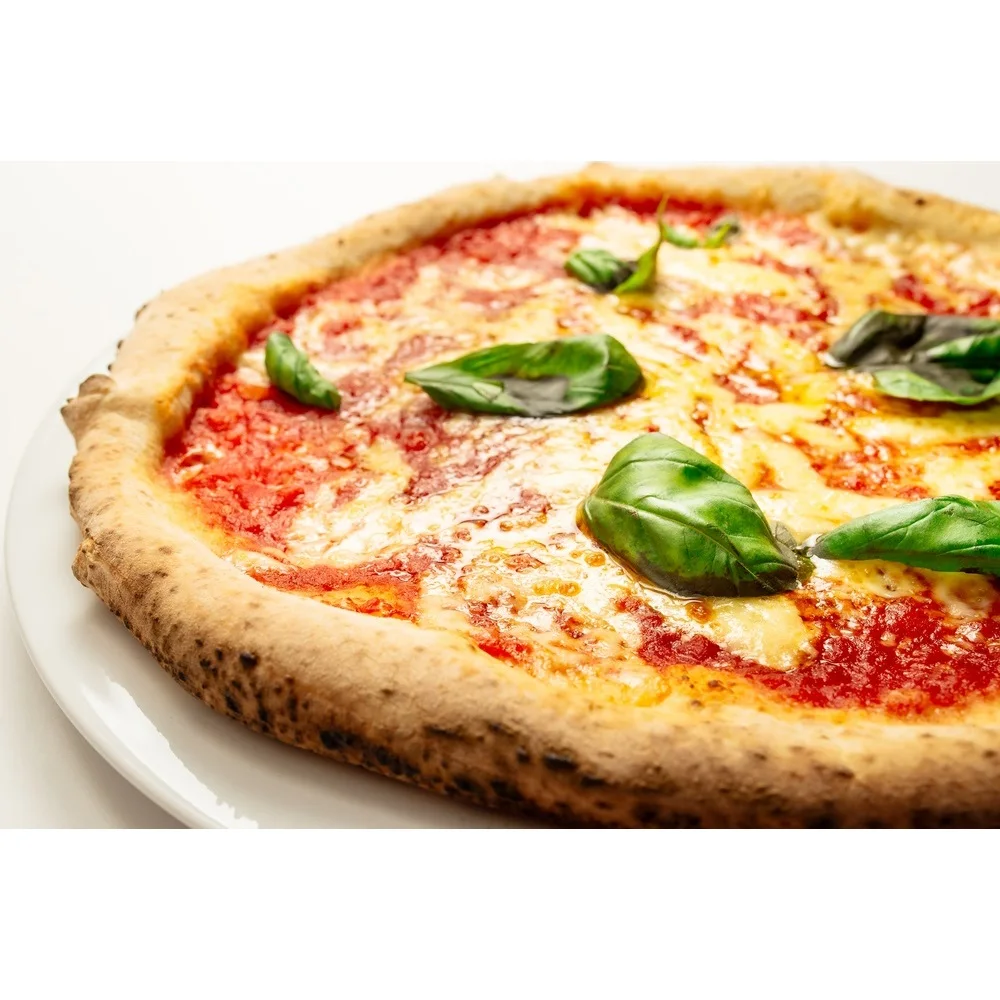 OEM Soft Texture Baked Blended CRISPY Tomato Sauce Cheese Round FROZEN Pizza with Italian Pizza Style