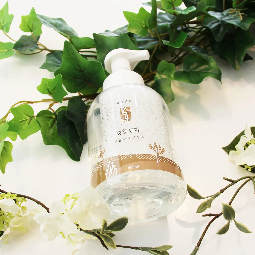 
Korea eco friendly baby bottle & dishwashing liquid detergent 500ml 