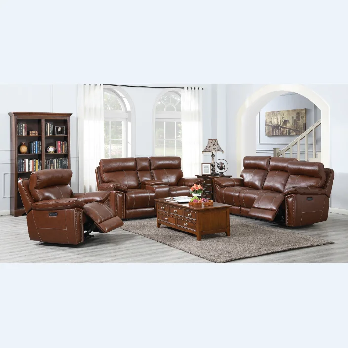 Custom electric reclining Sectional Sofa Living Room Furniture,3 2 1 sofa set Recliner Sofa
