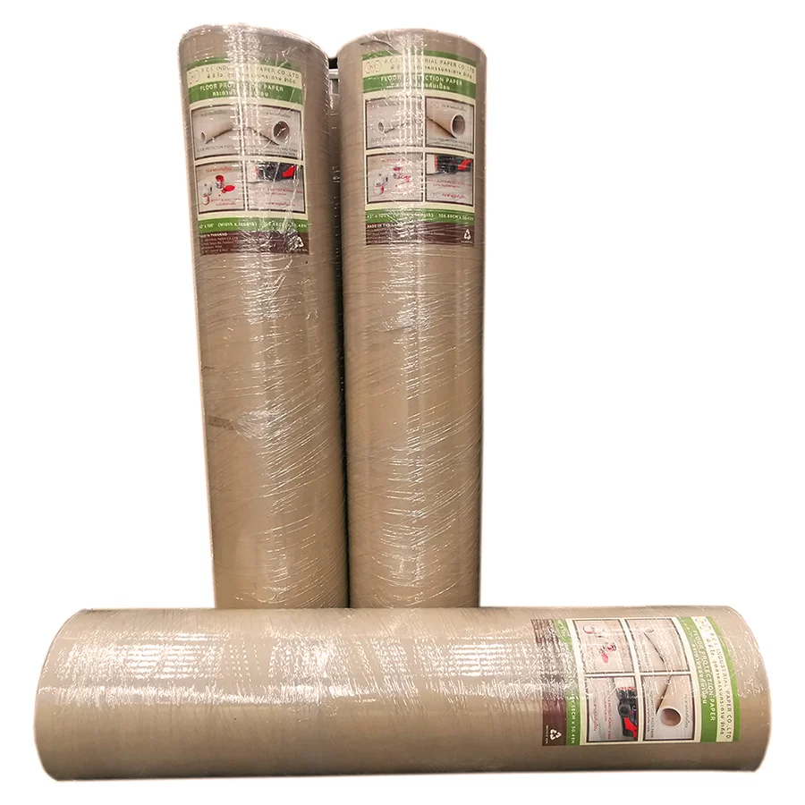 P.C.I. Paper Manufacturer Paperboard Protective Flooring Long Roll for Covering Floor and Surfaces while Painting