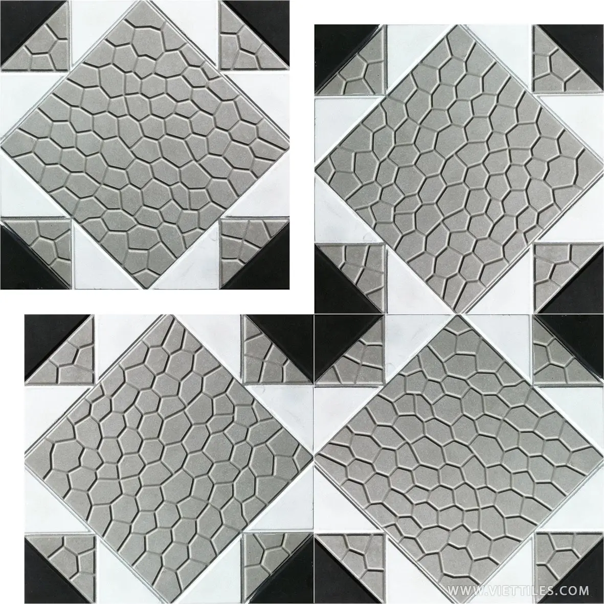 3D texture handmade cement tiles 200x200