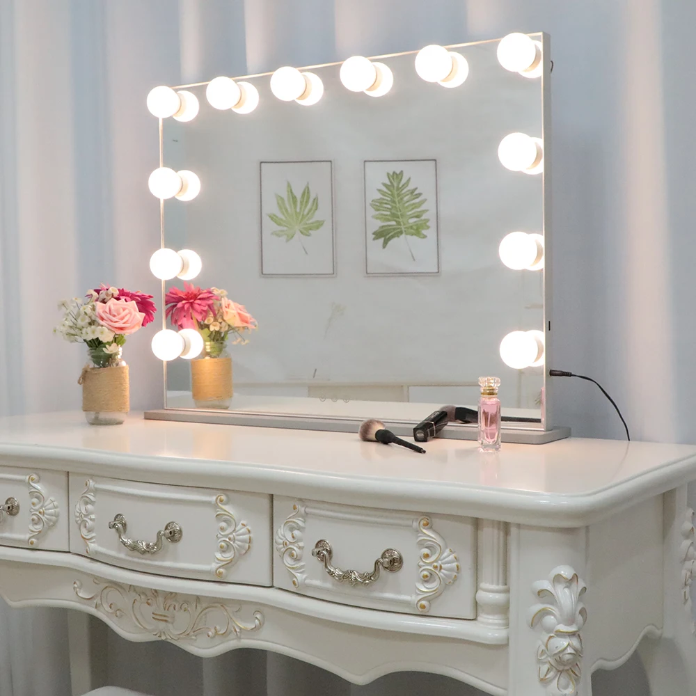 hollywood style mirror with lights dressing table lighted vanity mirror vanity wall mirror espejos con luz led