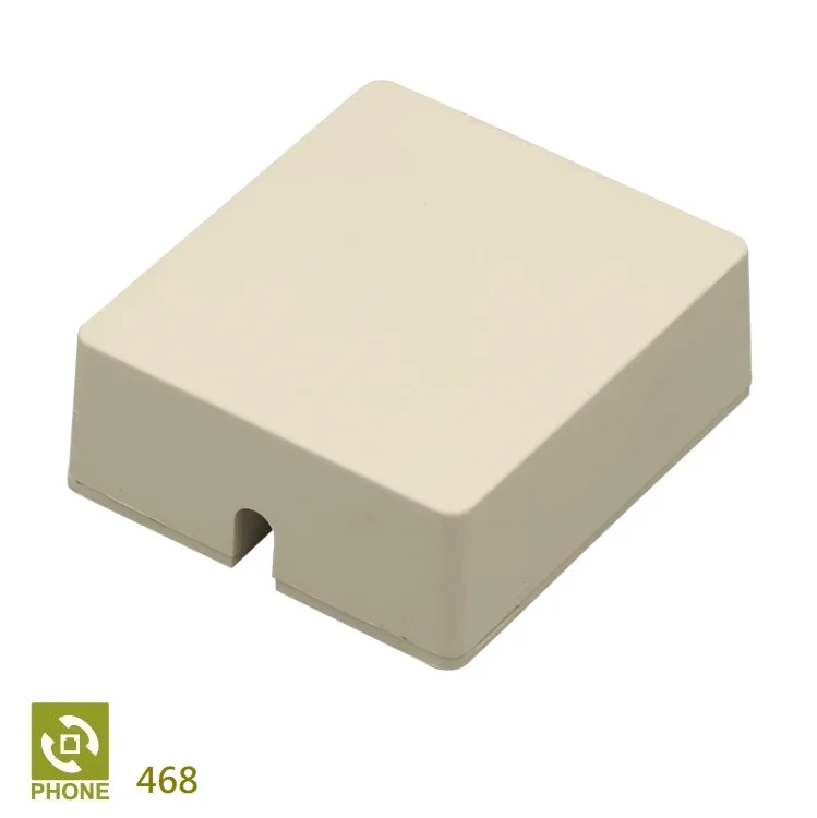 Лидер продаж, телефонные аксессуары, Однопортовый модульный поверхностный разъем RJ11/RJ12