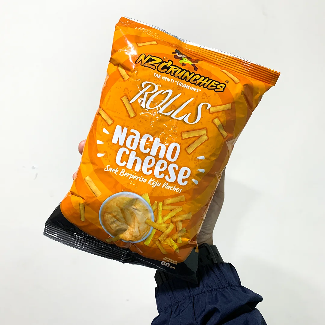 High Quality Best Selling Factory Price Halal Foods NZC Rolls Nacho Cheese Unique Crunchiness Always Delicious