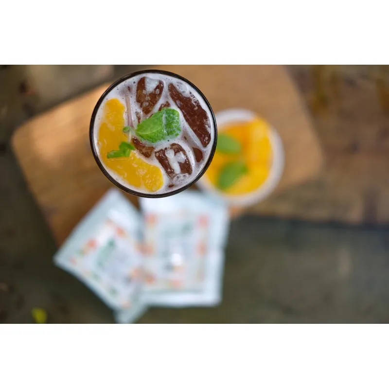 
Flavored Vietnam tea - Peach tea with chia seeds - 20g stick 