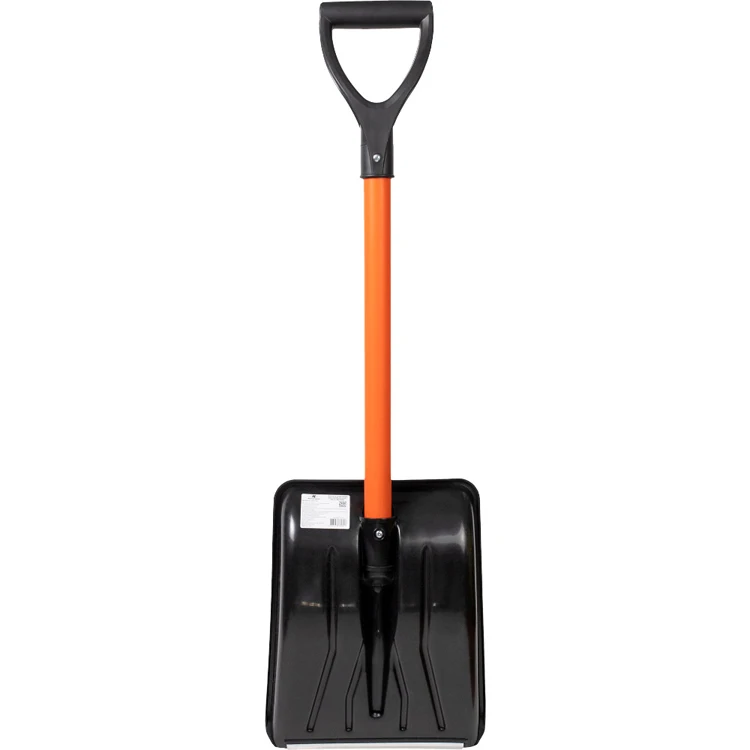 
Quality car snow shovel black and orange color, snow shovel 