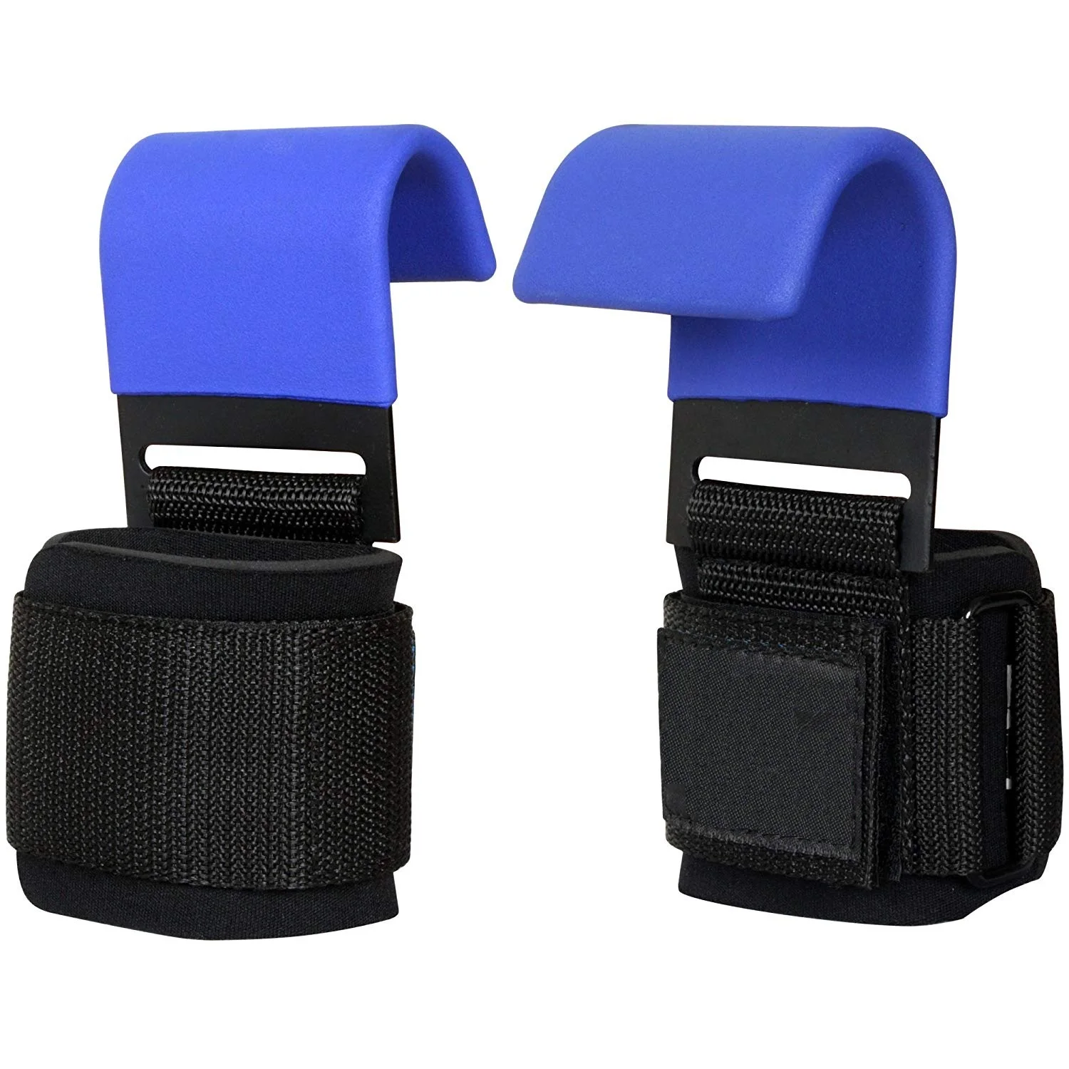 Weight Lifting Hooks Grips with Wrist Wraps/Straps Weightlifting Gloves Grip Wrist Support for Deadlifts Workout with logos