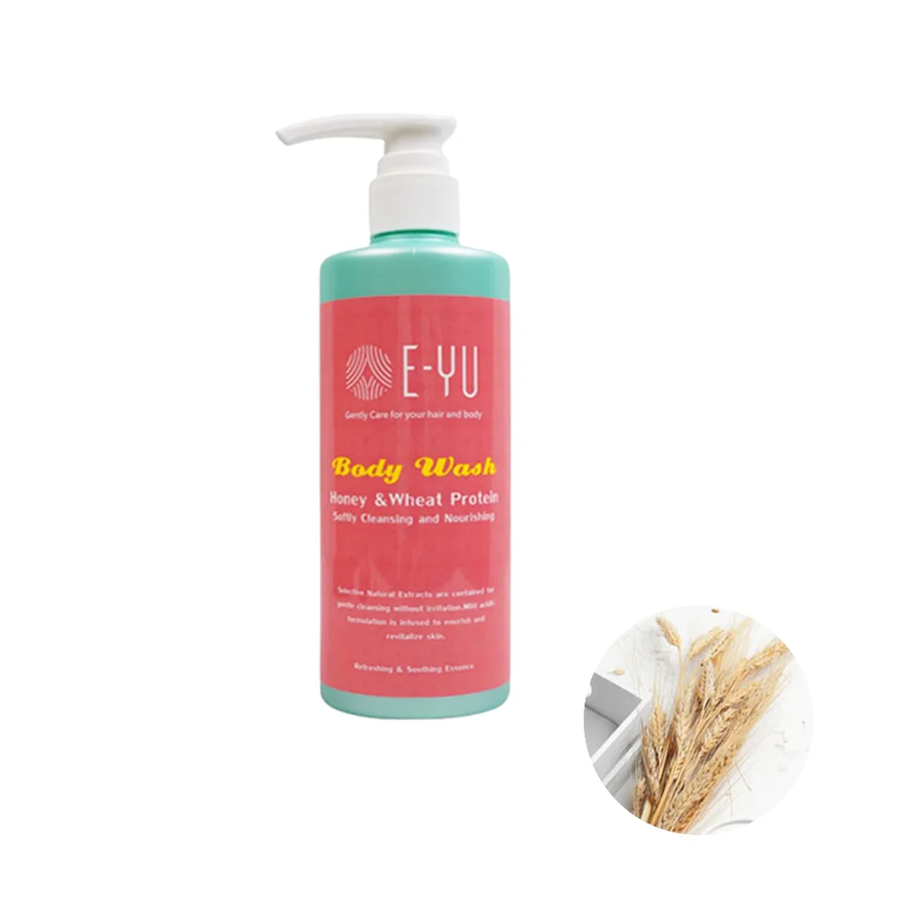 Wholesale shower gel hot sales menthol body wash for skin moisturizer