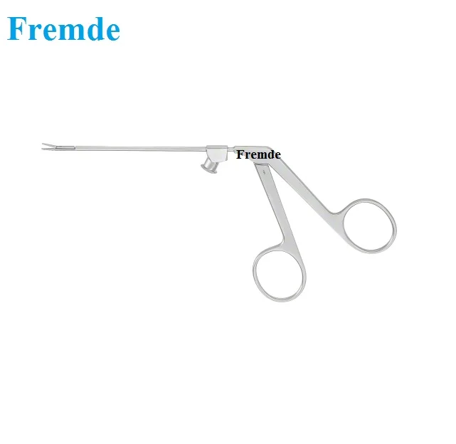 Grasping Forceps (Small), straight, serrated, 1,5 x 6 mm