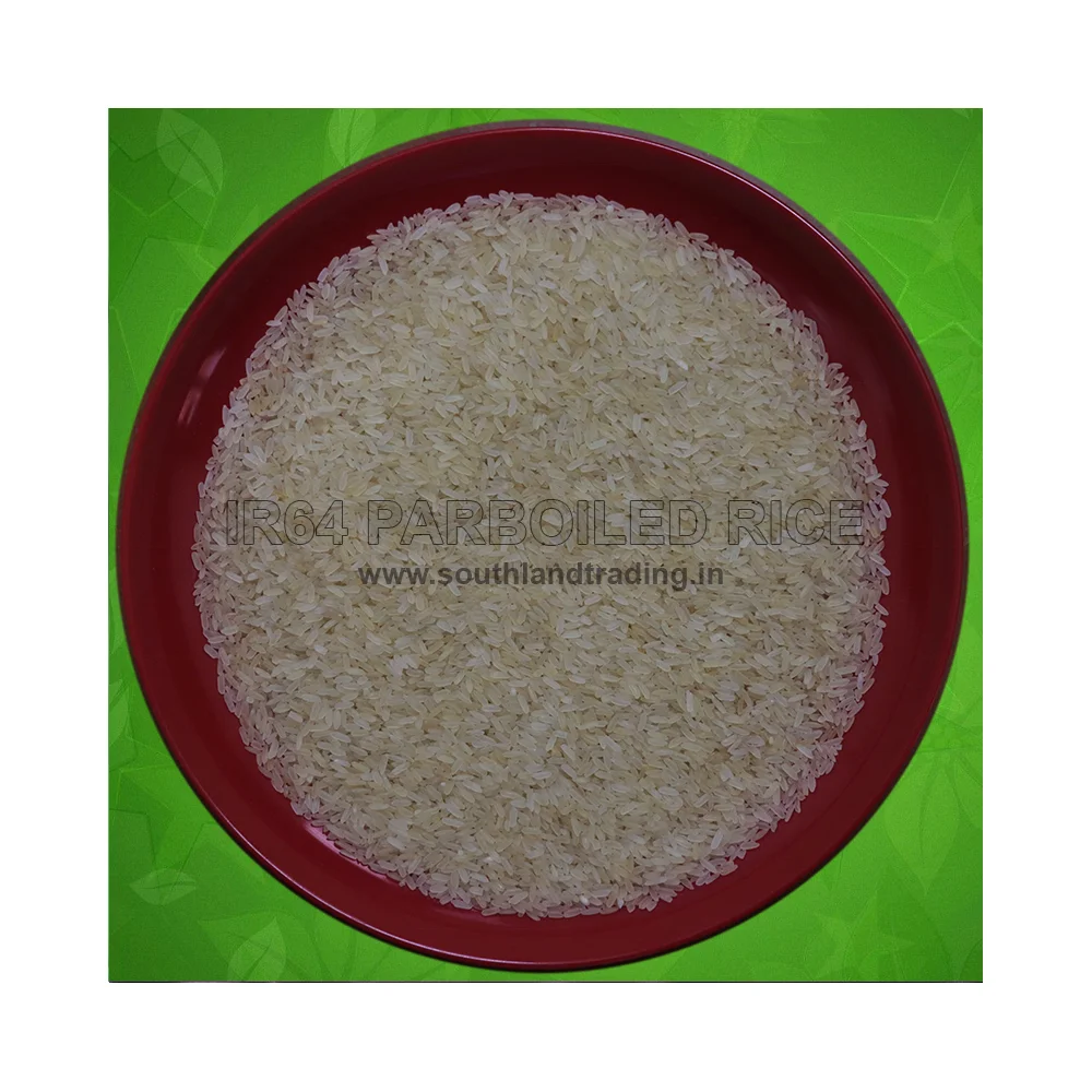 
IR64 Parboiled Long Grain White Rice Riso Low Price 