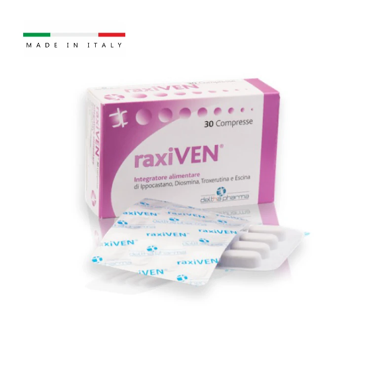 Сделано в Италии добавка диосмин троксерутин конский каштан Эсцин против венозной недостаточности