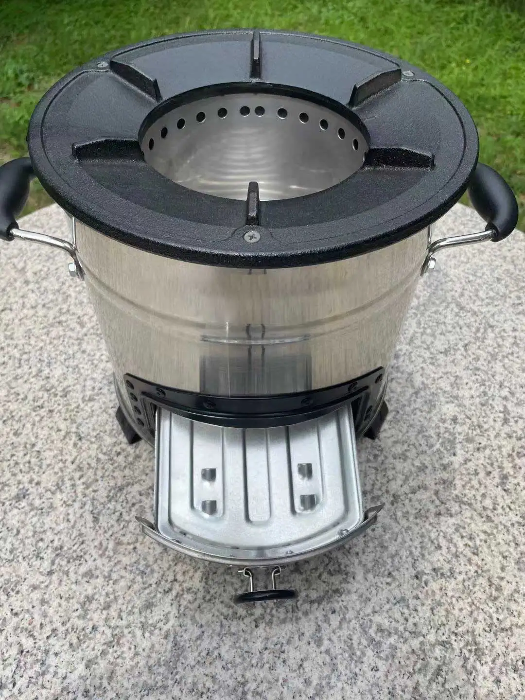  High performance fuel saving smokeless charcoal stove