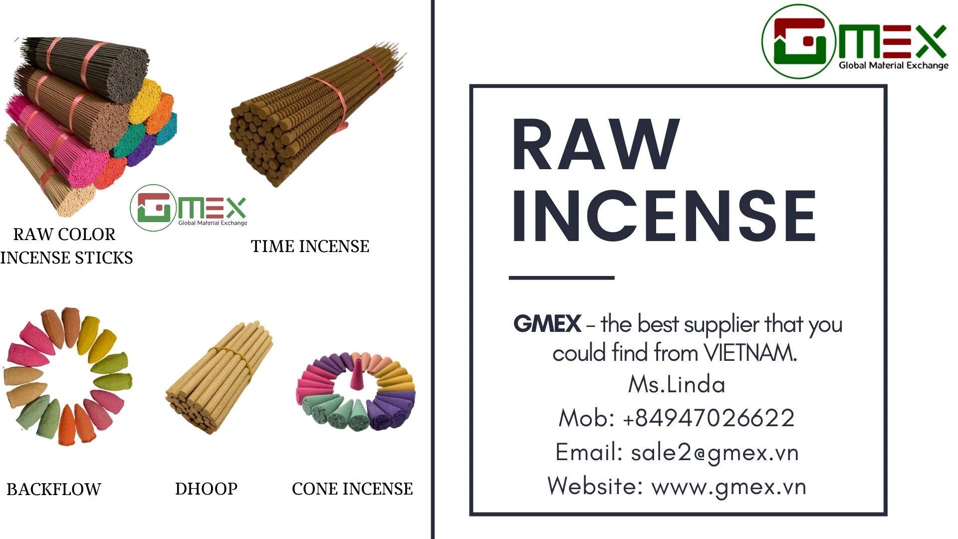 Premium quality unscented incense sticks, joss stick, agarbatti sticks from Vietnam