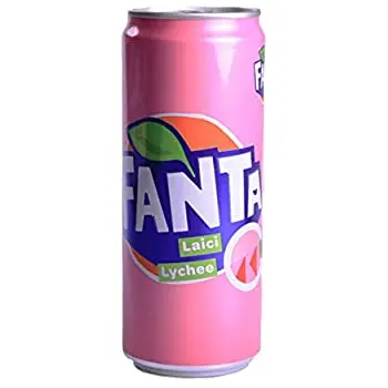 Fanta grape/ strawberry/ berry blue/mango and pineapple.