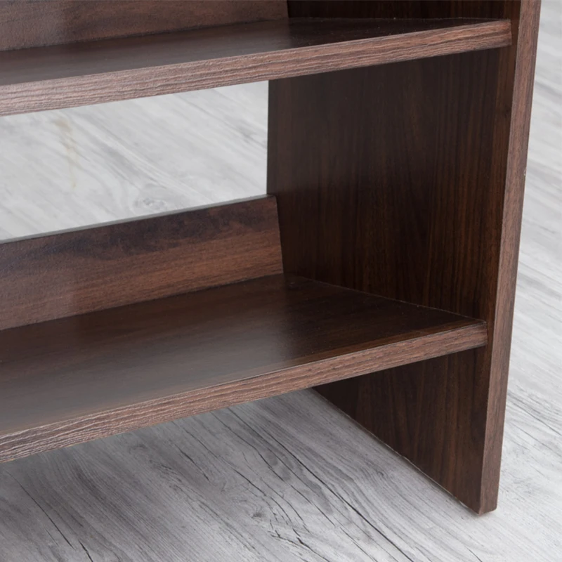 Modern Wooden Designer Decorative Shoe Rack Organiser For Living Room Furniture Wardrobes
