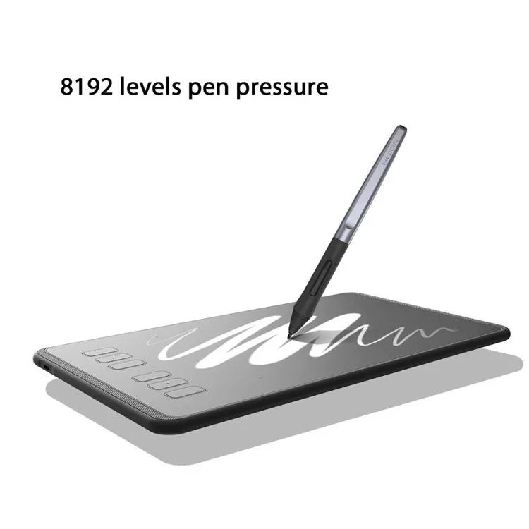 Quality Assured HUION Inspiroy H640P 0.3mm Accuracy Signature Handwriting Pad For Hospital