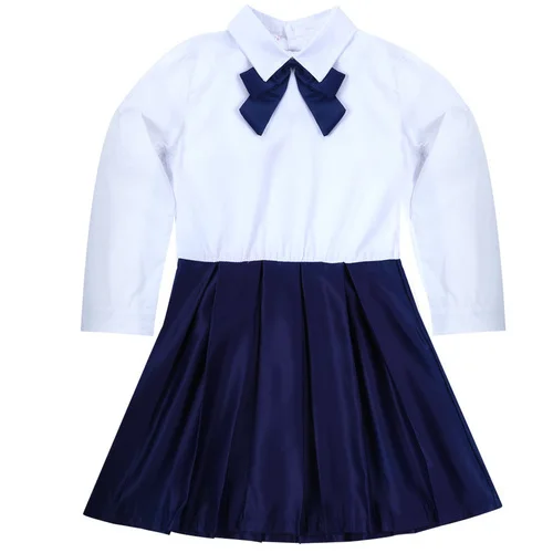 Modern Custom design Girls Primary school uniform/High Quality Cheap rate Shirt and Skirt Girls Uniform