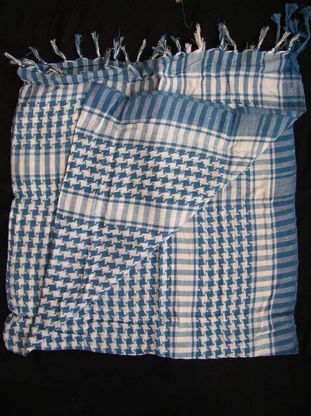 SHEMAGH Keffiyeh Headdress Arab Scarf, Desert Face Wrap,