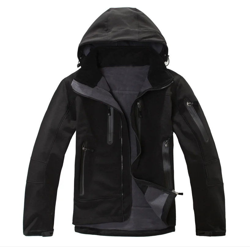 Новинка зимние кожаные куртки для мужчин повседневное плотное зимнее пальто Мужская однотонная парка одежда верхняя