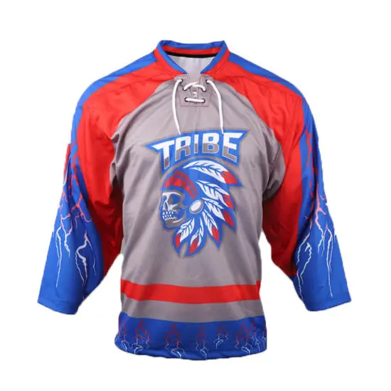 High quality team practice ice hockey jersey sublimation ice hockey jersey