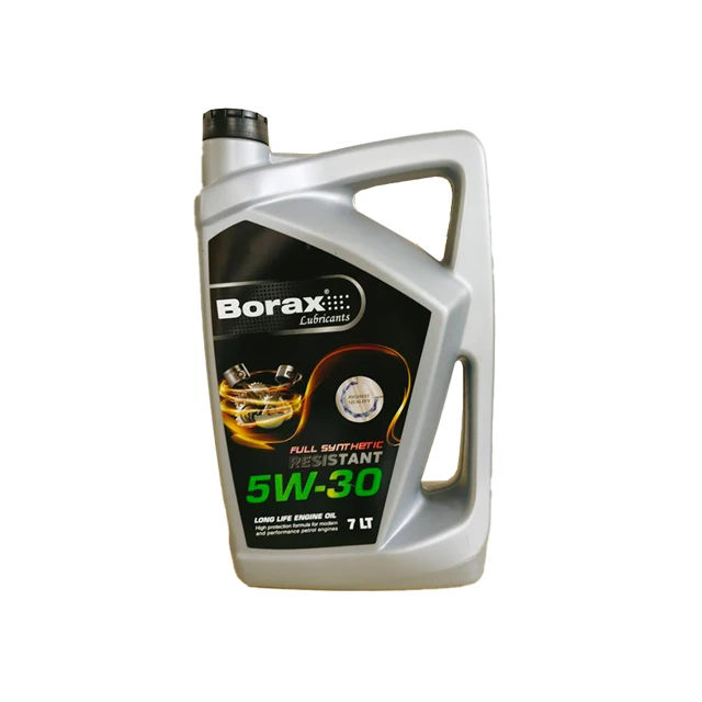 5W 30 FULL SYNTHETIC Resistant Engine Motor Oil High Quality Borax Lubricants for Gasoline and Diesel Vehicles 4L