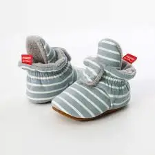 Custom Design Cotton Baby Booties at low Price - Baby Girl Boots Wholesale Factory Price Cotton Fabric Baby Bootie