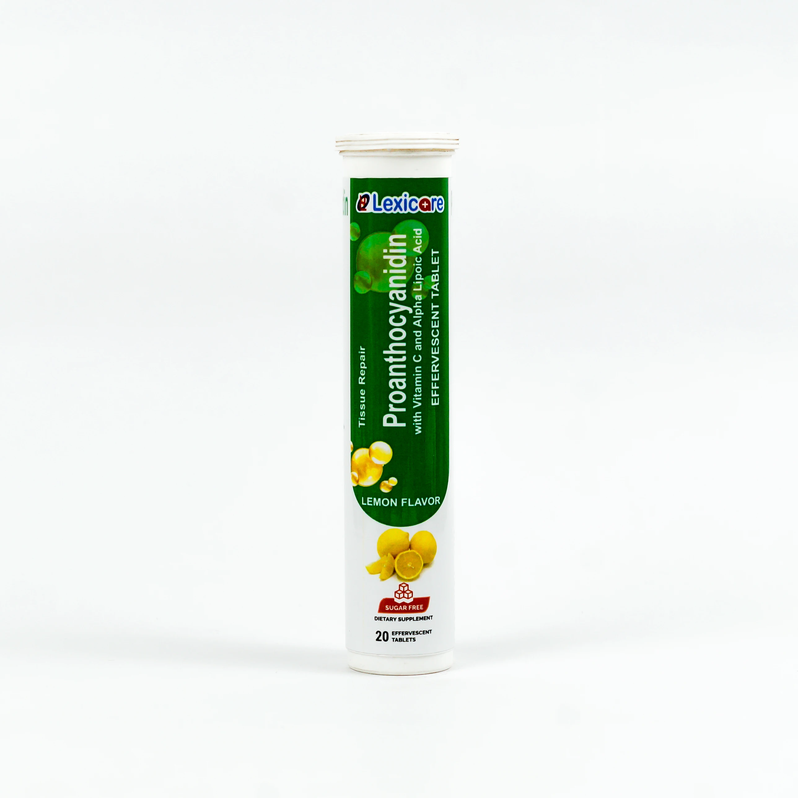 Healthy Dietary Instant Drink Proanthocyanidin  Vitamin C and Alpha Lipoic Acid Effervescent Tablet with Good Taste and Flavor