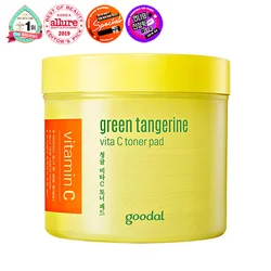 -goodal- green tangerine vita C toner pad korean skin care made in korea 2021