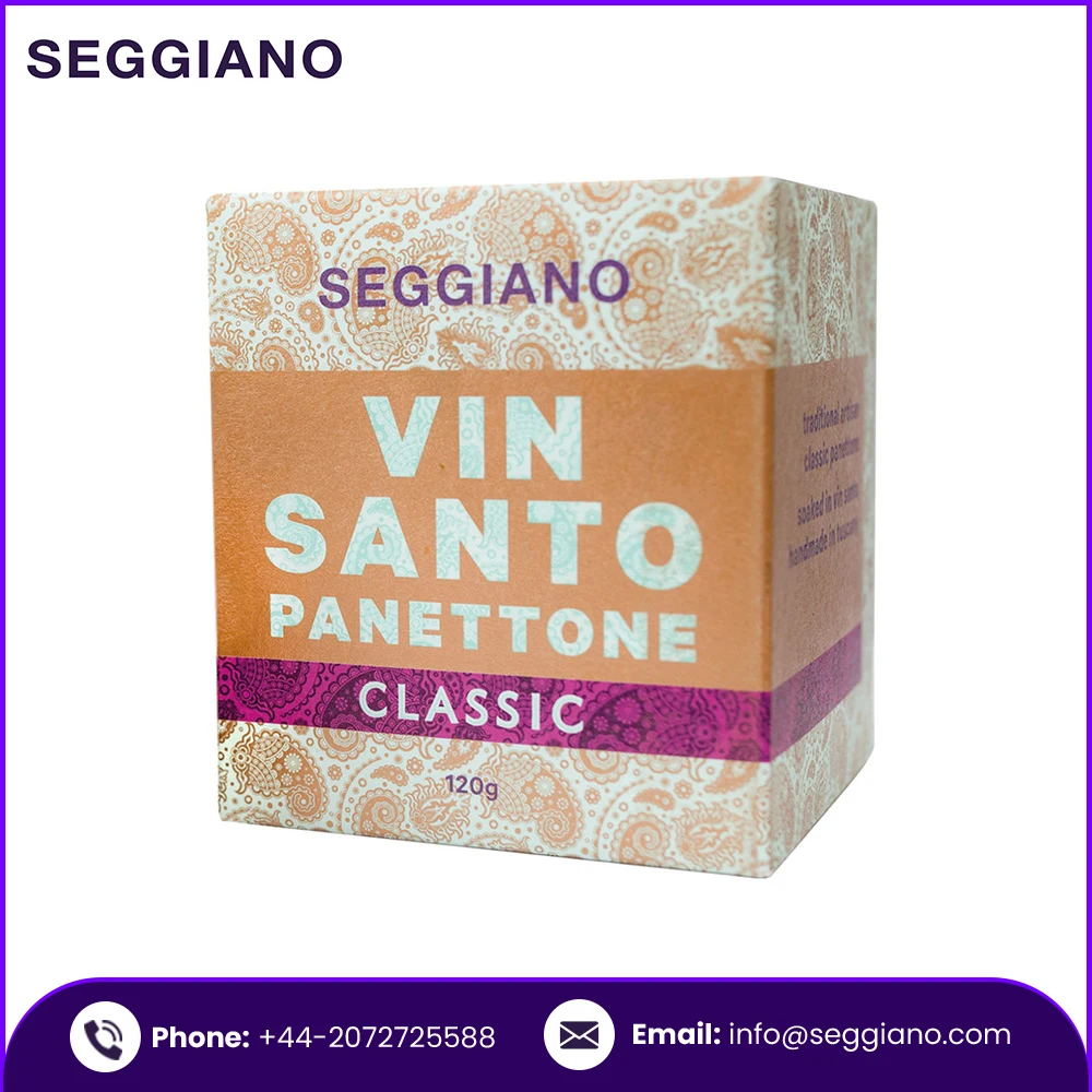 High Quality Panettone Cakes Seggiano Classic Vinsanto Panettone 120g