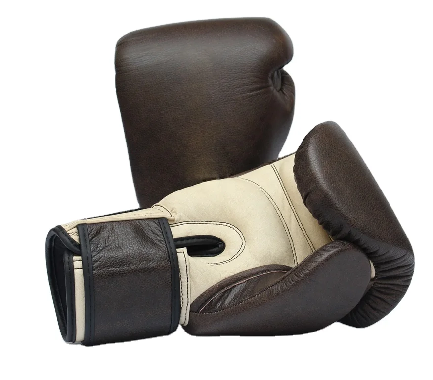 Professional Punching Training PU-Leather Boxing Gloves Muay Thai Fighting Kickboxing Sparring Gloves