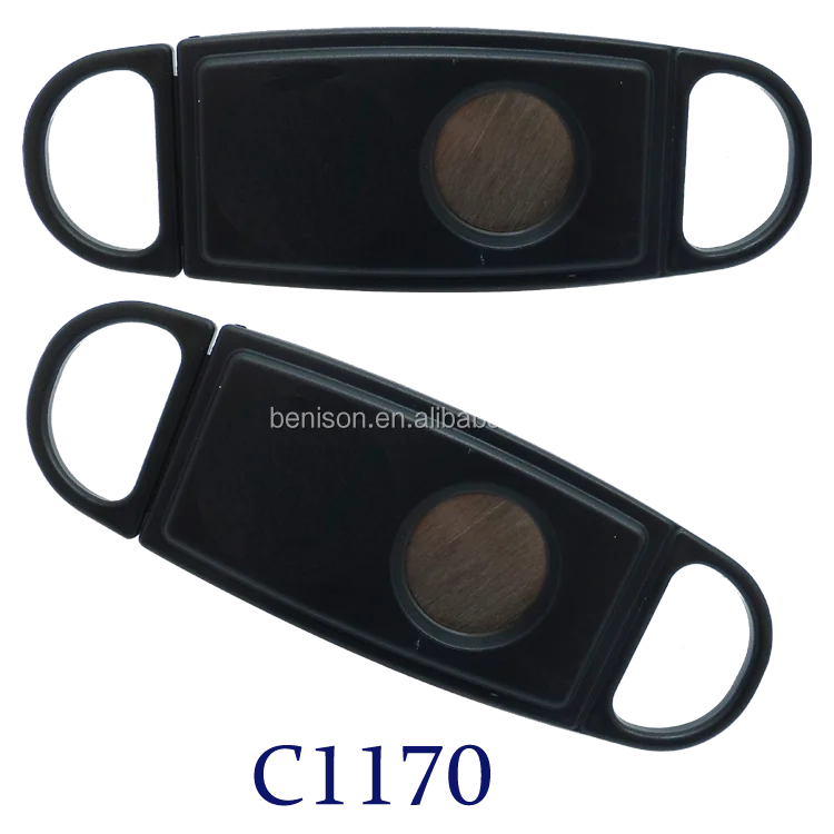 Double Grip Single Blade Cigar Cutter Guillotine