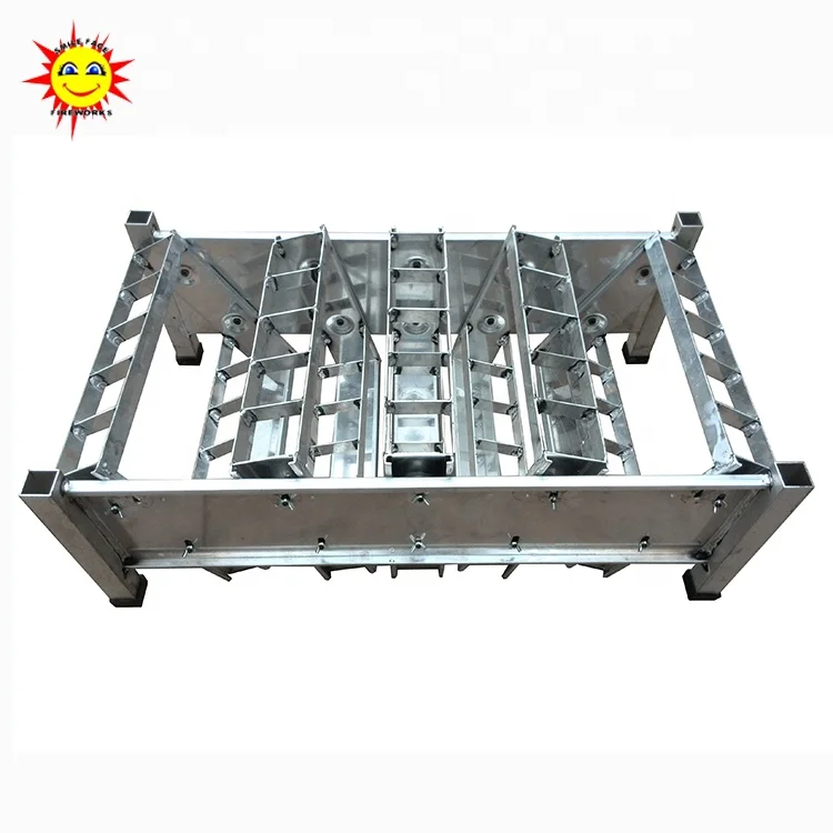 Happiness factory 3 inch 25 shots removable mortars tubes special-effect fireworks display racks